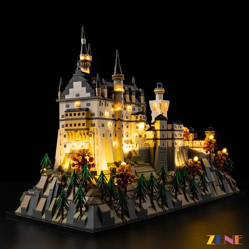 Light Kit for Neuschwanstein Castle 21063 (Ver.2) - DelsBricks Toys & CollectiblesLed Light Kit for LEGO ZENE20DelsBricks Toys & CollectiblesZENE