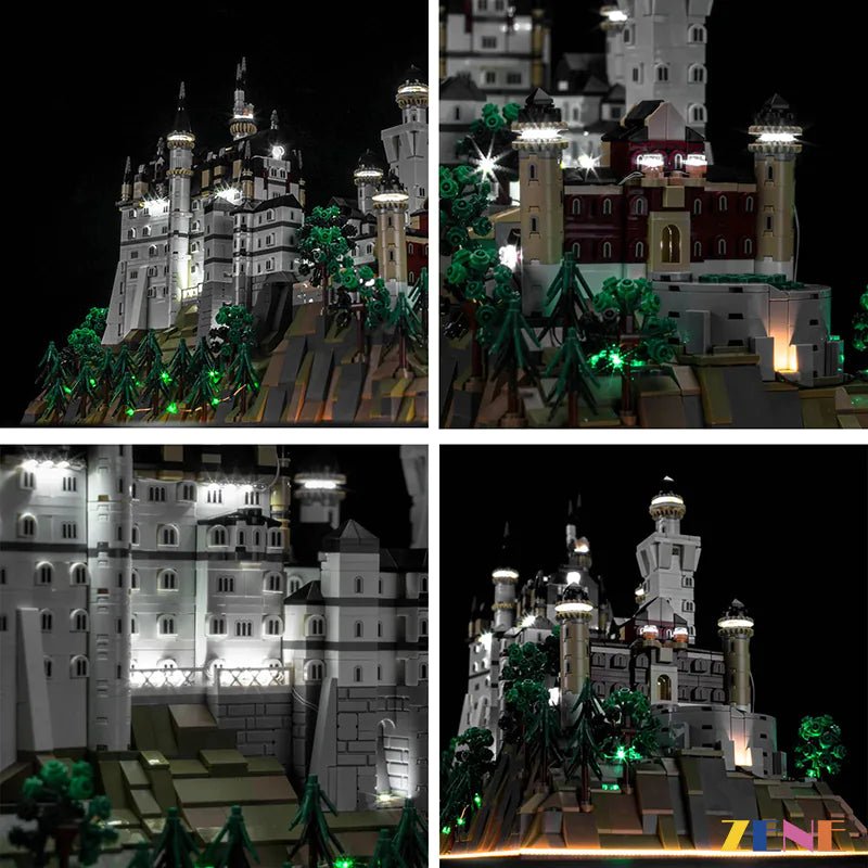 Light Kit for Neuschwanstein Castle 21063 - DelsBricks Toys & CollectiblesLed Light Kit for LEGO ZENE20DelsBricks Toys & CollectiblesZENE