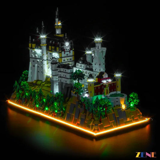 Light Kit for Neuschwanstein Castle 21063 - DelsBricks Toys & CollectiblesLed Light Kit for LEGO ZENE20DelsBricks Toys & CollectiblesZENE