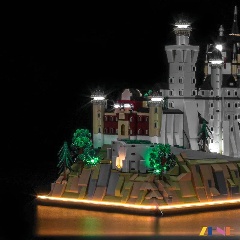 Light Kit for Neuschwanstein Castle 21063 - DelsBricks Toys & CollectiblesLed Light Kit for LEGO ZENE20DelsBricks Toys & CollectiblesZENE