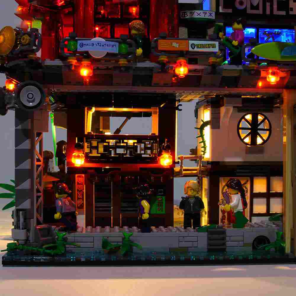 Light Kit for Ninja City 70620 - DelsBricks Toys & CollectiblesLed Light Kit for LegoDelsBricks Toys & CollectiblesZENE