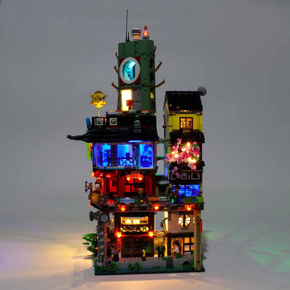 Light Kit for Ninja City 70620 - DelsBricks Toys & CollectiblesLed Light Kit for LegoDelsBricks Toys & CollectiblesZENE