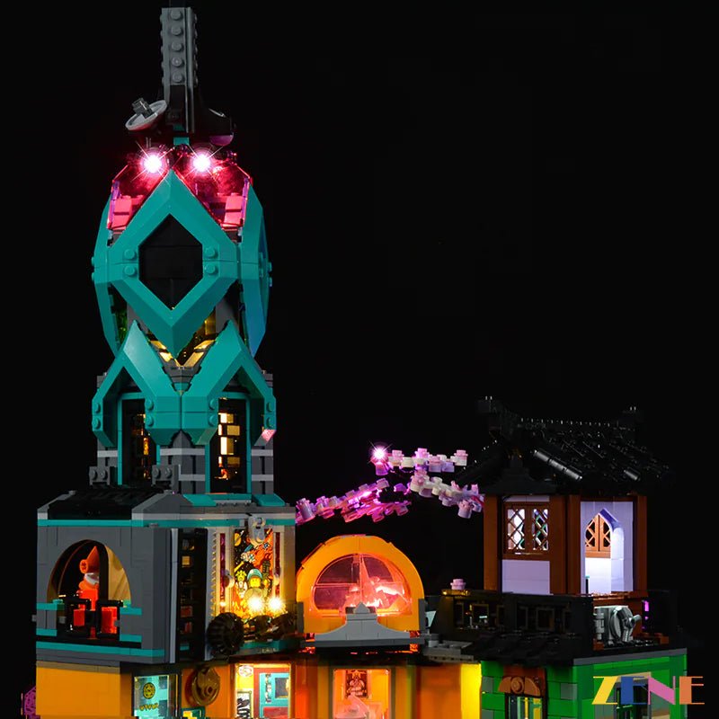 Light Kit for NINJAGO City Gardens 71741 - DelsBricks Toys & CollectiblesLed Light Kit for LegoDelsBricks Toys & CollectiblesZENE