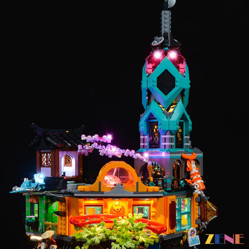 Light Kit for NINJAGO City Gardens 71741 - DelsBricks Toys & CollectiblesLed Light Kit for LegoDelsBricks Toys & CollectiblesZENE