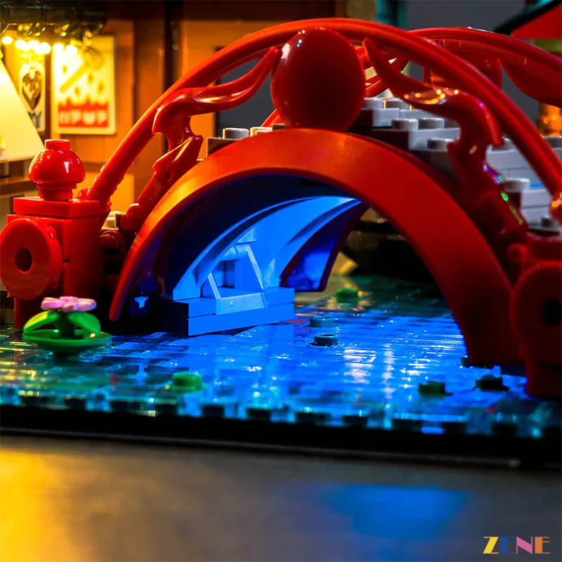 Light Kit for NINJAGO City Markets 71799 (Ver. 2) - DelsBricks Toys & CollectiblesLed Light Kit for LegoDelsBricks Toys & CollectiblesZENE