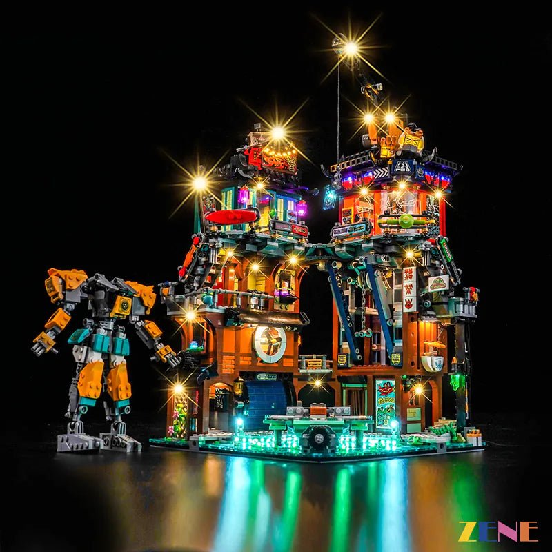 Light Kit for NINJAGO Workshops 71837 (Ver.2) - DelsBricks Toys & CollectiblesLed Light Kit for LEGODelsBricks Toys & CollectiblesZENE