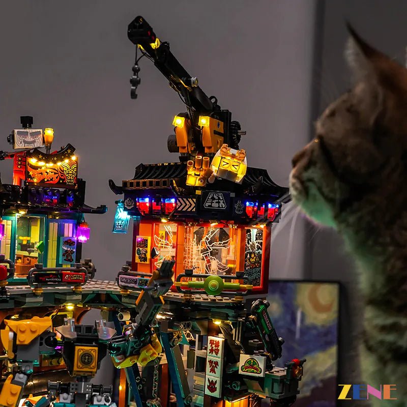 Light Kit for NINJAGO Workshops 71837 (Ver.2) - DelsBricks Toys & CollectiblesLed Light Kit for LEGODelsBricks Toys & CollectiblesZENE