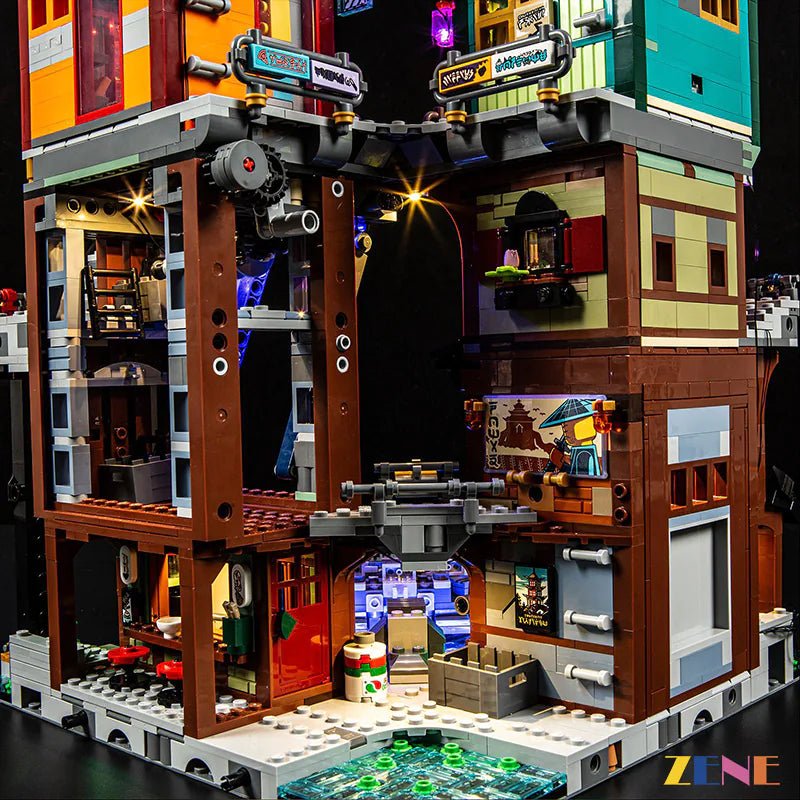 Light Kit for NINJAGO Workshops 71837 - DelsBricks Toys & CollectiblesLed Light Kit for LEGODelsBricks Toys & CollectiblesZENE