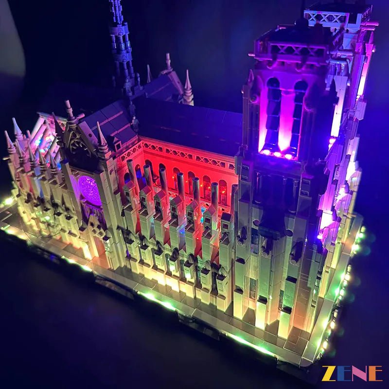 Light Kit for Notre Dame de Paris 21061 Multi Color - DelsBricks Toys & CollectiblesLed Light Kit for LEGO ZENE20DelsBricks Toys & CollectiblesZENE