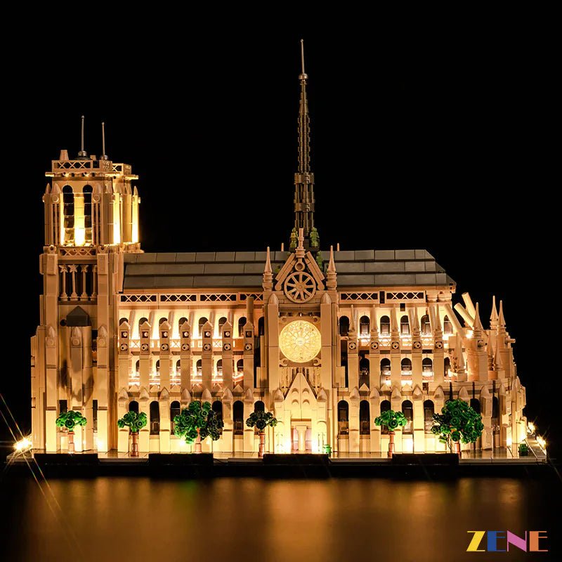 Light Kit for Notre Dame de Paris 21061 - DelsBricks Toys & CollectiblesLed Light Kit for LEGO ZENE20DelsBricks Toys & CollectiblesZENE