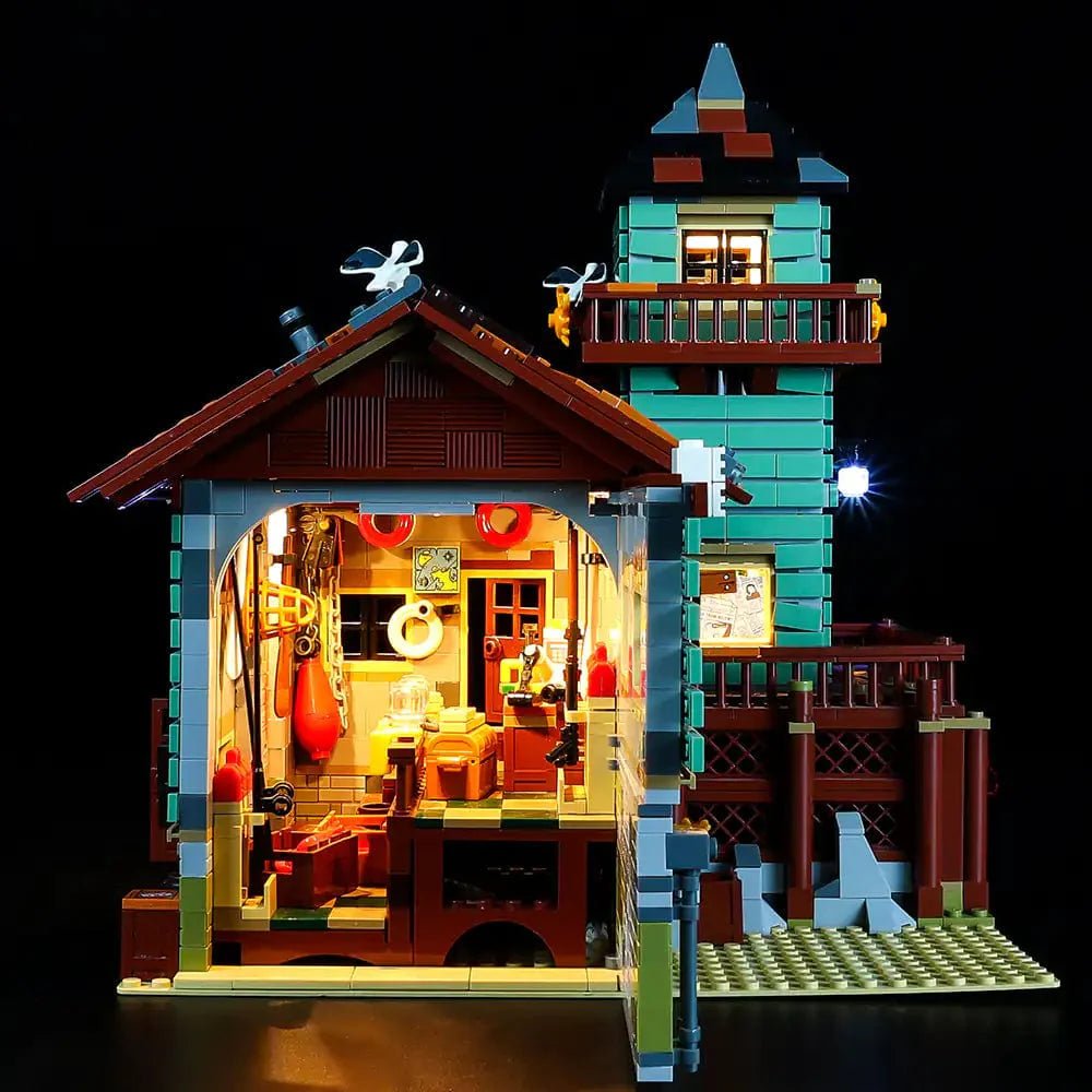 Light Kit for Old Fishing Store 21310 - DelsBricks Toys & CollectiblesLed Light Kit for LegoDelsBricks Toys & CollectiblesZENE