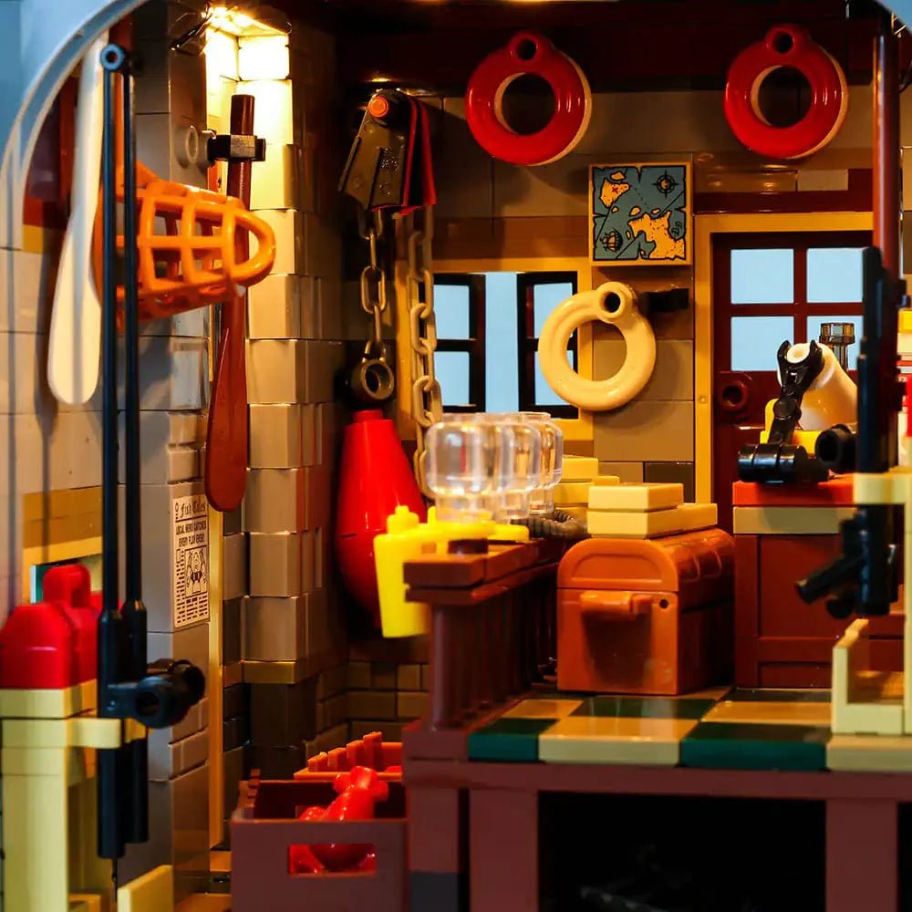Light Kit for Old Fishing Store 21310 - DelsBricks Toys & CollectiblesLed Light Kit for LegoDelsBricks Toys & CollectiblesZENE