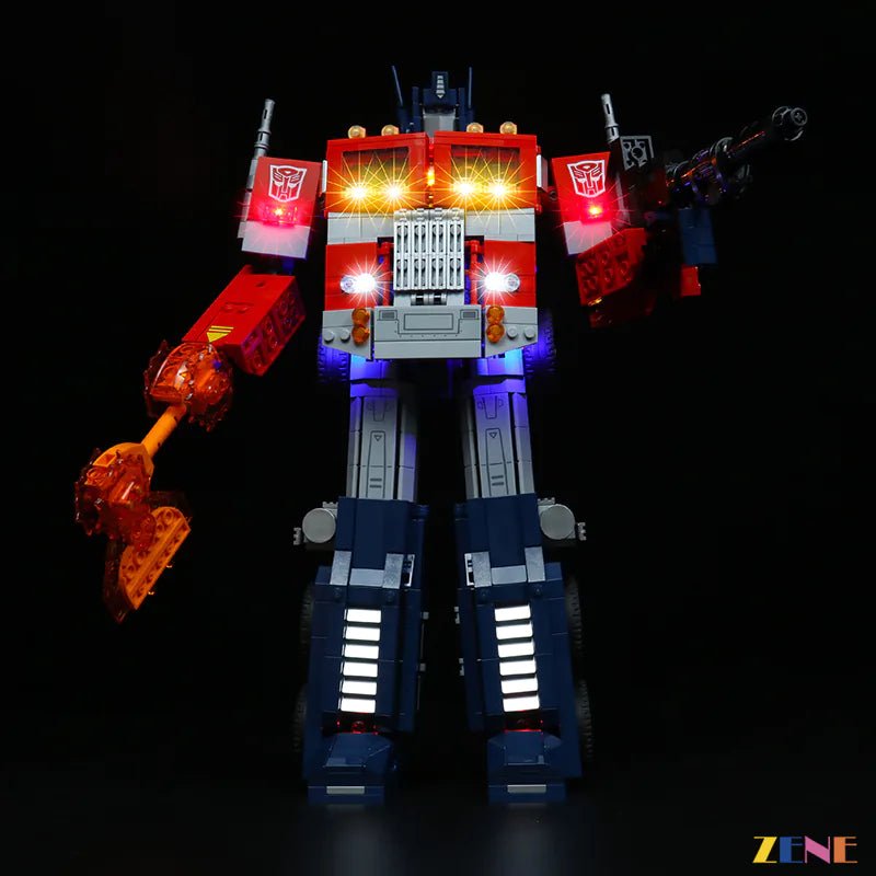 Light Kit for Optimus Prime 10302 (Ver. 2) - DelsBricks Toys & CollectiblesLed Light Kit for LegoDelsBricks Toys & CollectiblesZENE