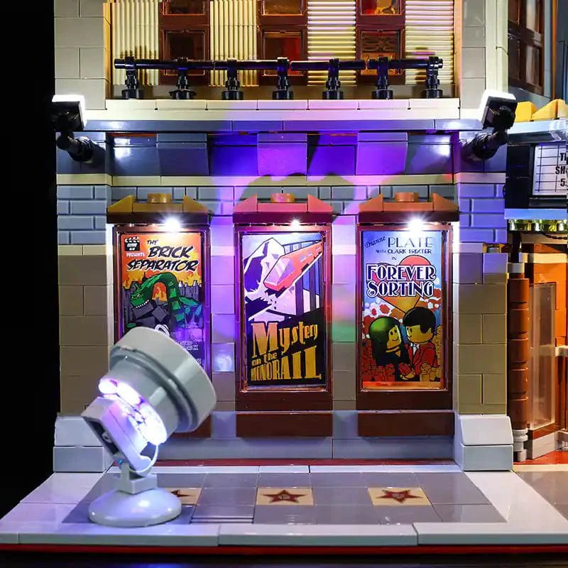 Light Kit for Palace Cinema 10232 - DelsBricks Toys & CollectiblesLed Light Kit for LegoDelsBricks Toys & CollectiblesZENE