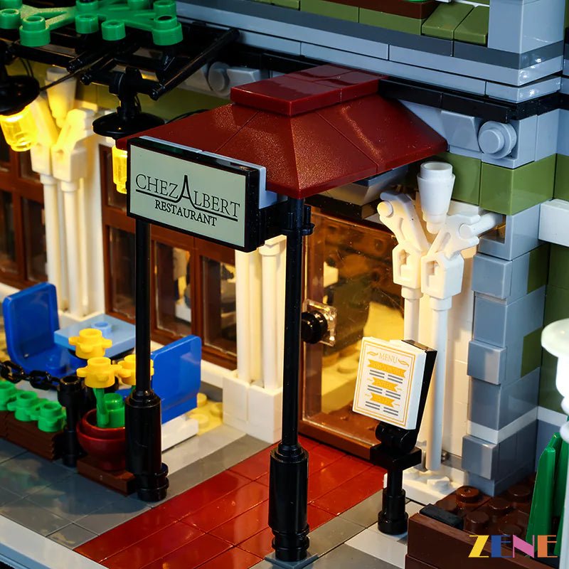 Light Kit for Parisian Restaurant 10243 - DelsBricks Toys & CollectiblesLed Light Kit for LegoDelsBricks Toys & CollectiblesZENE
