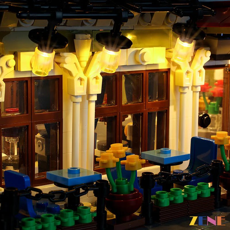 Light Kit for Parisian Restaurant 10243 - DelsBricks Toys & CollectiblesLed Light Kit for LegoDelsBricks Toys & CollectiblesZENE