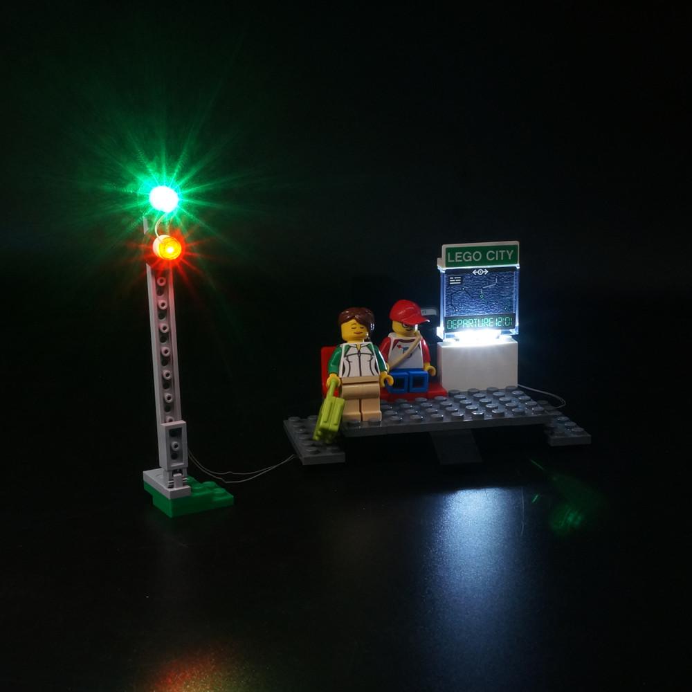 Light Kit for Passenger Train 60197 - DelsBricks Toys & CollectiblesLed Light Kit for LegoDelsBricks Toys & CollectiblesZENE