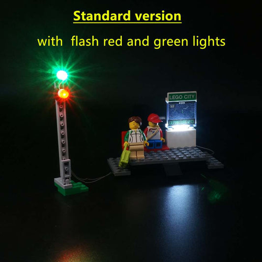Light Kit for Passenger Train 60197 - DelsBricks Toys & CollectiblesLed Light Kit for LegoDelsBricks Toys & CollectiblesZENE