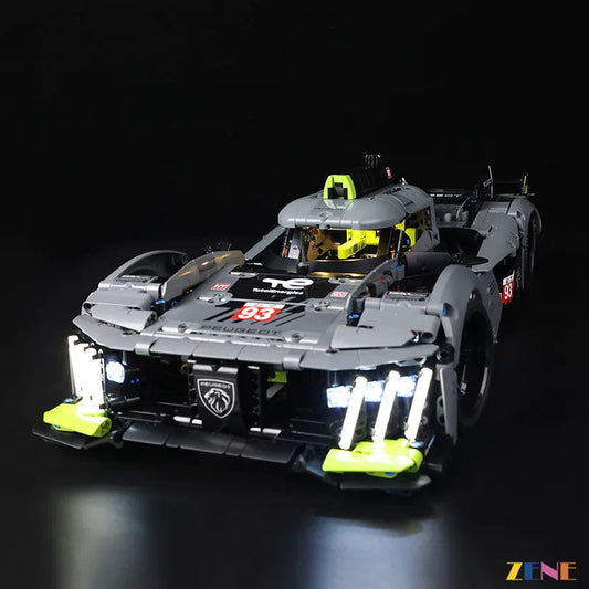 Light Kit for PEUGEOT 9X8 24H Le Mans Hybrid Hypercar 42156 - DelsBricks Toys & CollectiblesLed Light Kit for LegoDelsBricks Toys & CollectiblesZENE