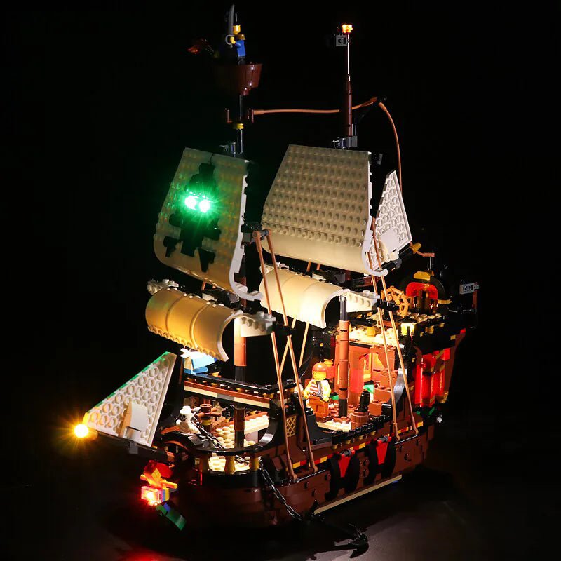 Light Kit for Pirate Ship 31109 - DelsBricks Toys & CollectiblesLed Light Kit for LegoDelsBricks Toys & CollectiblesZENE