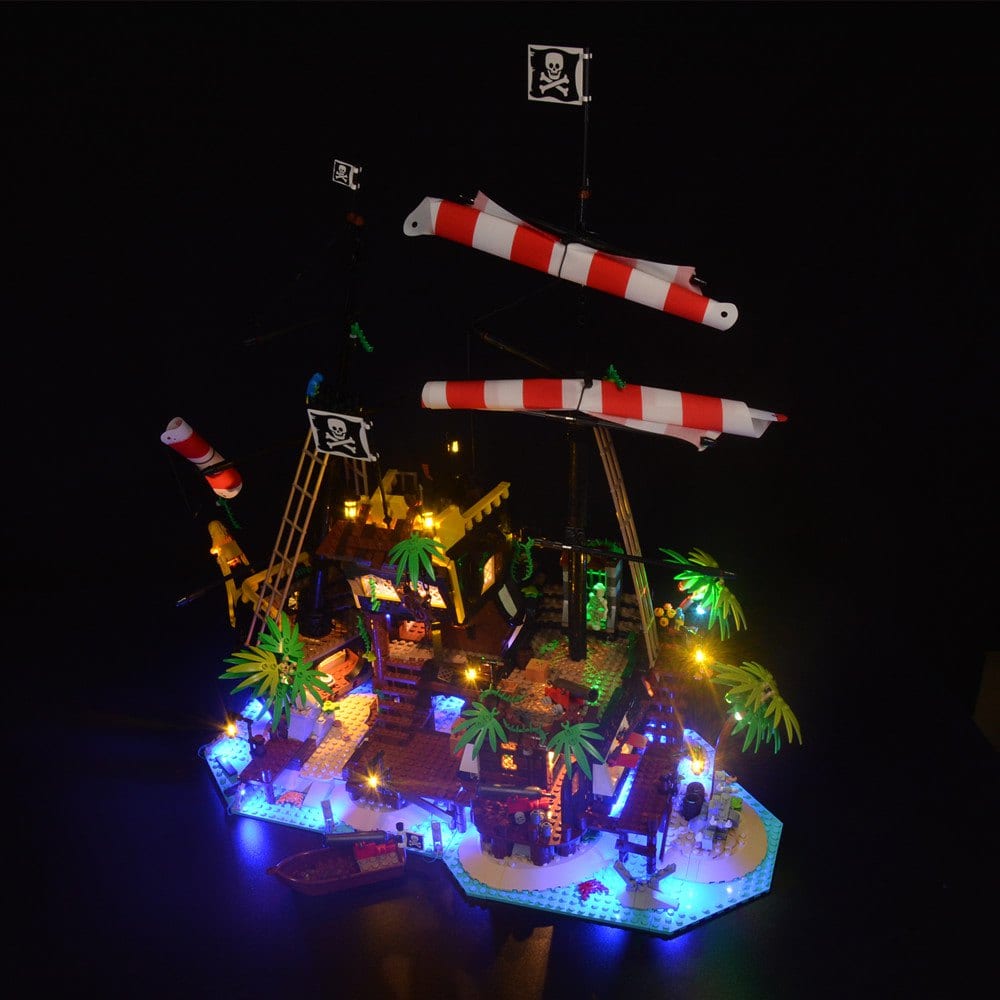 Light Kit for Pirates of Barracuda Bay 21322 - DelsBricks Toys & CollectiblesLed Light Kit for LegoDelsBricks Toys & CollectiblesZENE