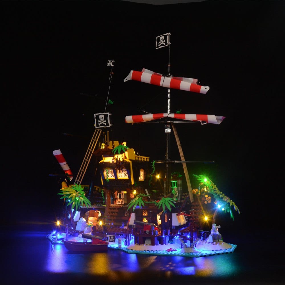 Light Kit for Pirates of Barracuda Bay 21322 - DelsBricks Toys & CollectiblesLed Light Kit for LegoDelsBricks Toys & CollectiblesZENE