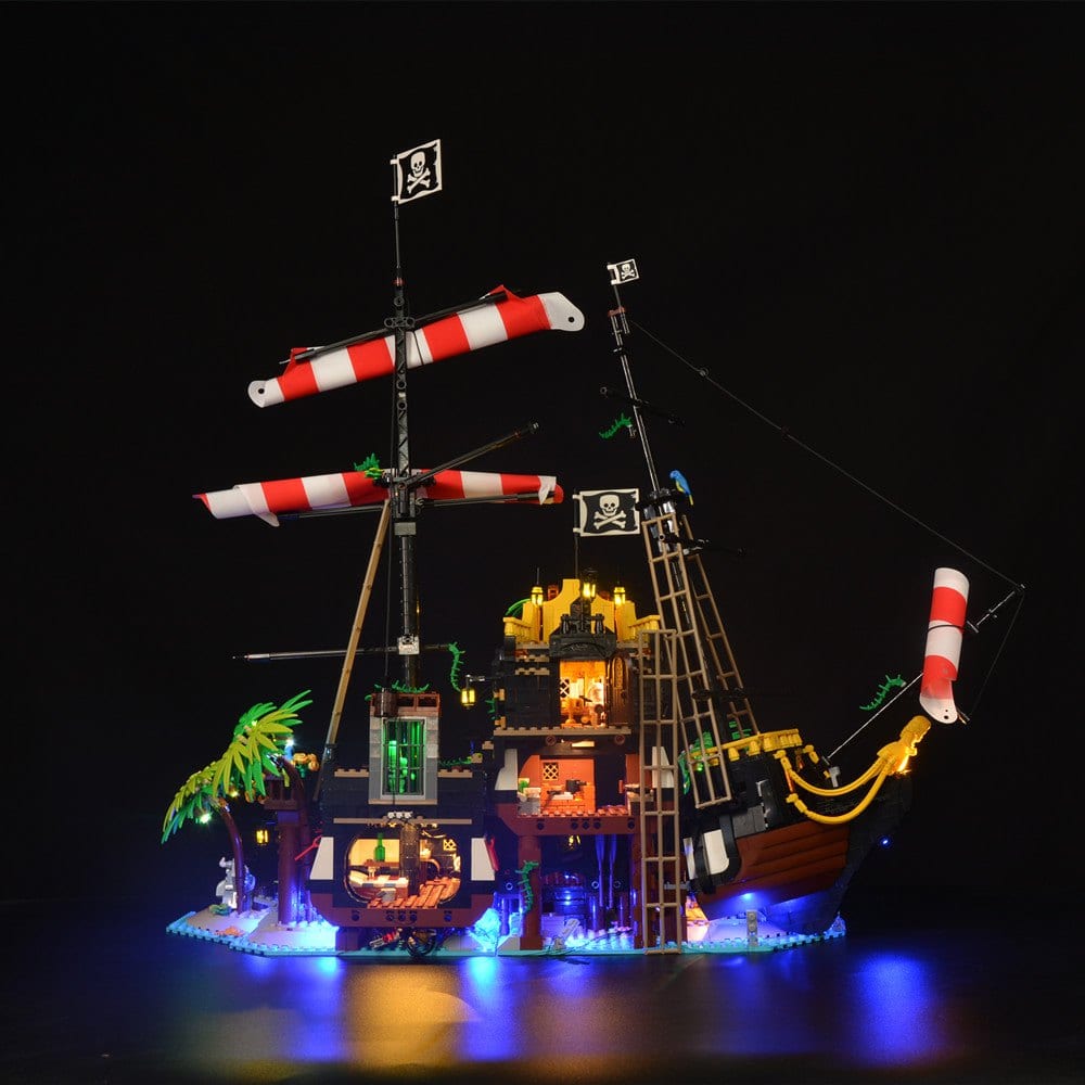 Light Kit for Pirates of Barracuda Bay 21322 - DelsBricks Toys & CollectiblesLed Light Kit for LegoDelsBricks Toys & CollectiblesZENE