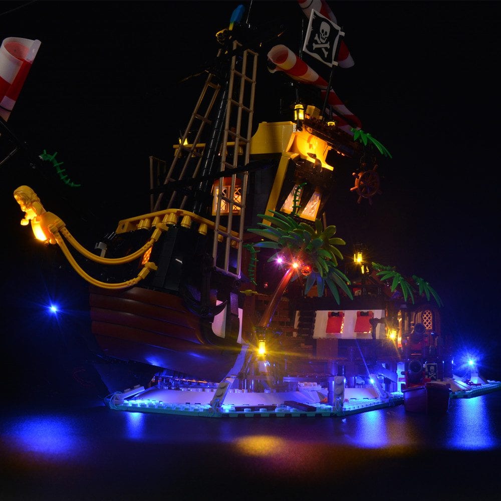 Light Kit for Pirates of Barracuda Bay 21322 - DelsBricks Toys & CollectiblesLed Light Kit for LegoDelsBricks Toys & CollectiblesZENE
