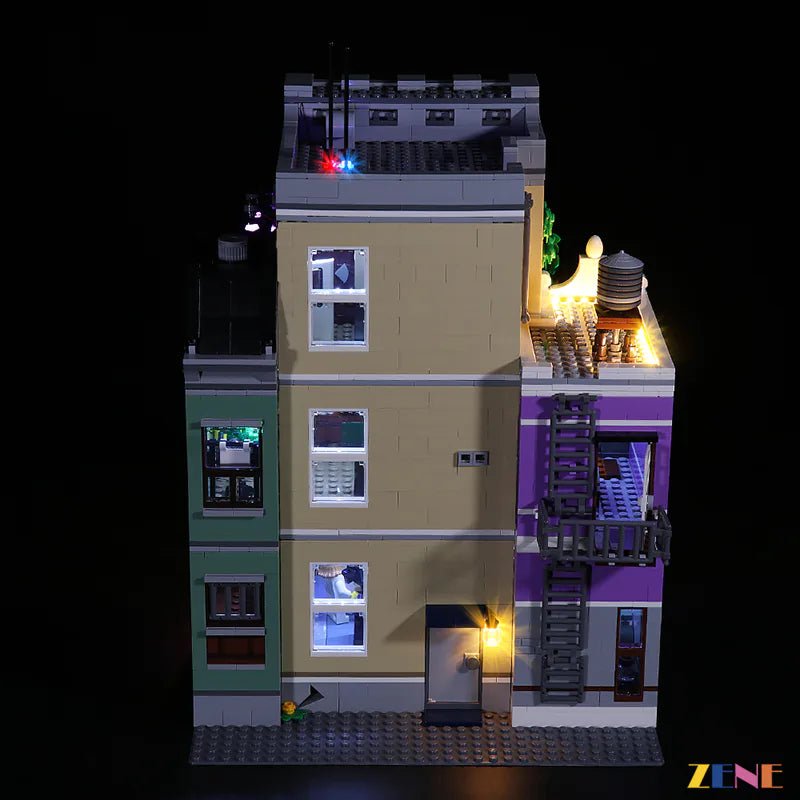 Light Kit for Police Station 10278 (Ver. 2) - DelsBricks Toys & CollectiblesLed Light Kit for LegoDelsBricks Toys & CollectiblesZENE