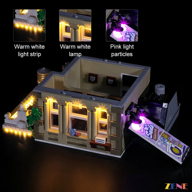 Light Kit for Police Station 10278 (Ver. 2) - DelsBricks Toys & CollectiblesLed Light Kit for LegoDelsBricks Toys & CollectiblesZENE