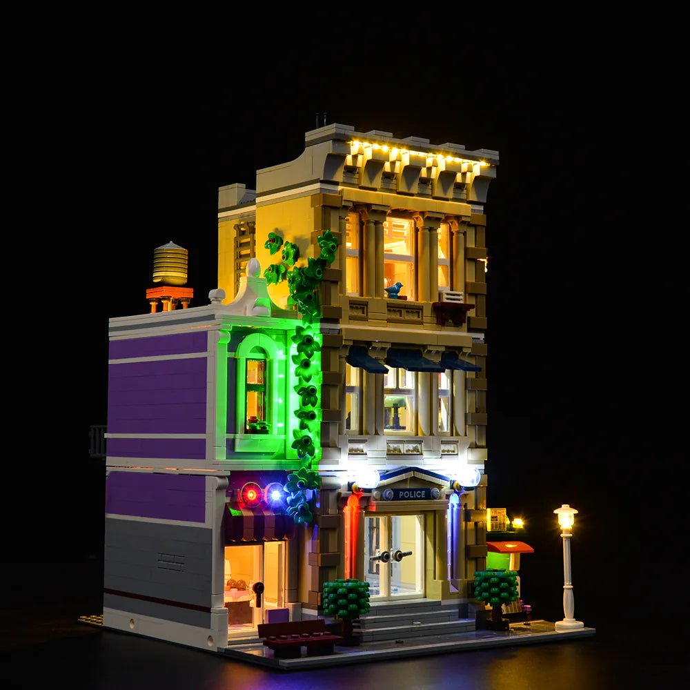 Light Kit for Police Station 10278 - DelsBricks Toys & CollectiblesLed Light Kit for LegoDelsBricks Toys & CollectiblesZENE