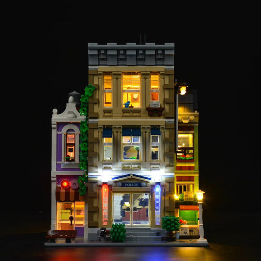 Light Kit for Police Station 10278 - DelsBricks Toys & CollectiblesLed Light Kit for LegoDelsBricks Toys & CollectiblesZENE