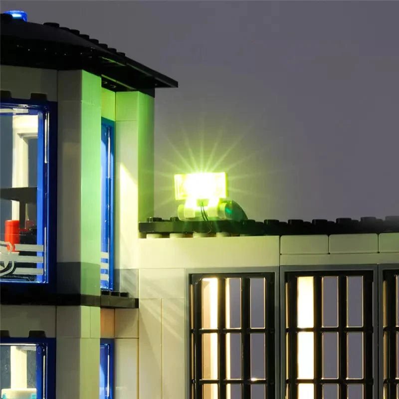 Light Kit for Police Station 60141 - DelsBricks Toys & CollectiblesLed Light Kit for LegoDelsBricks Toys & CollectiblesZENE