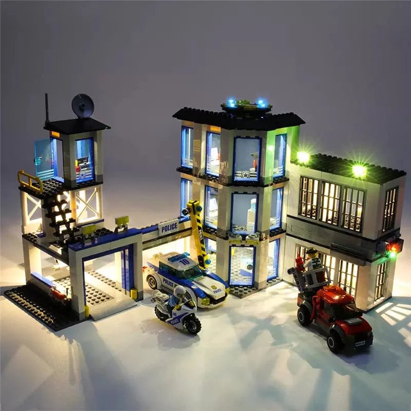 Light Kit for Police Station 60141 - DelsBricks Toys & CollectiblesLed Light Kit for LegoDelsBricks Toys & CollectiblesZENE