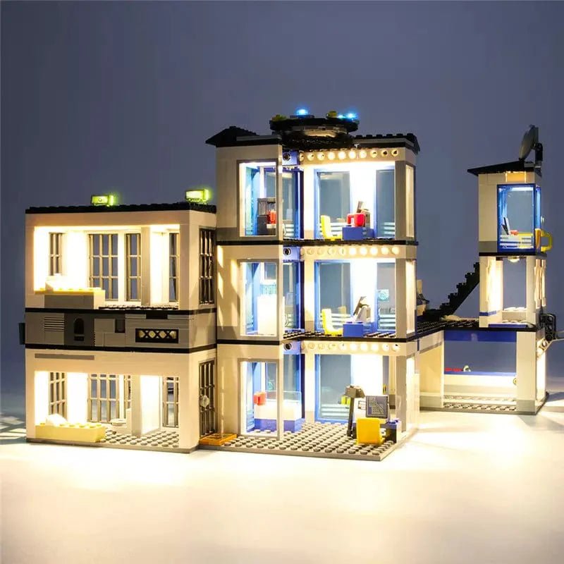 Light Kit for Police Station 60141 - DelsBricks Toys & CollectiblesLed Light Kit for LegoDelsBricks Toys & CollectiblesZENE