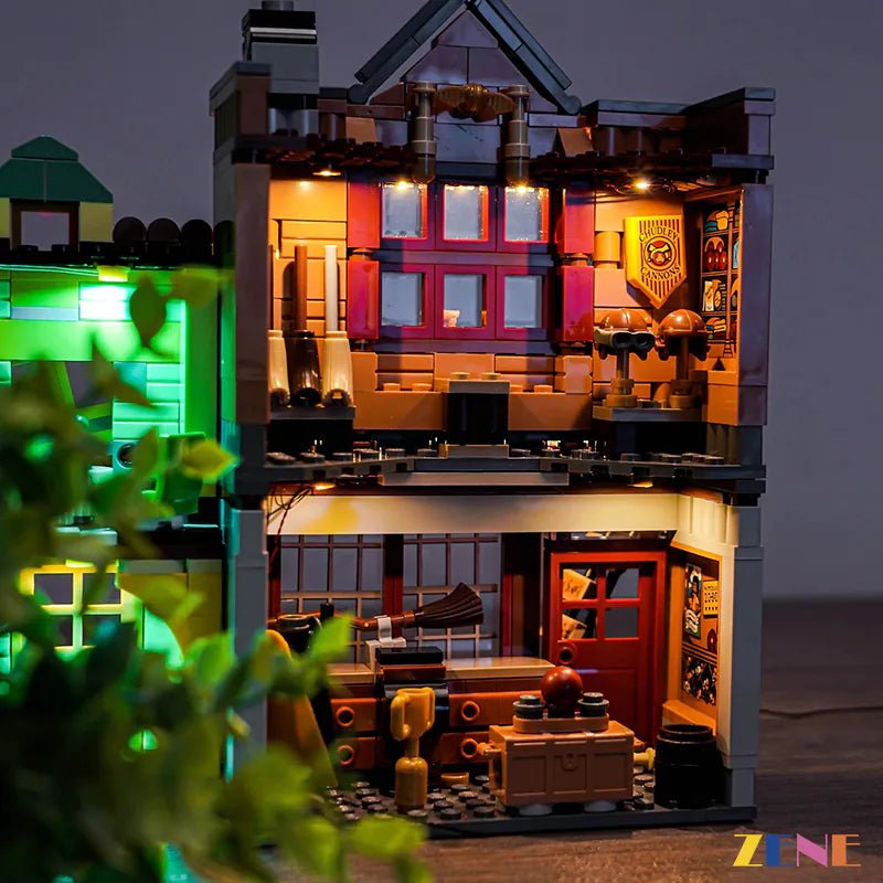 Light Kit for Quality Quidditch Supplies & Ice Cream Parlour 76452 - DelsBricks Toys & CollectiblesLed Light Kit for LEGO ZENE20DelsBricks Toys & CollectiblesZENE