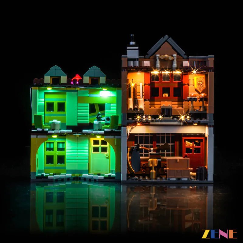 Light Kit for Quality Quidditch Supplies & Ice Cream Parlour 76452 - DelsBricks Toys & CollectiblesLed Light Kit for LEGO ZENE20DelsBricks Toys & CollectiblesZENE