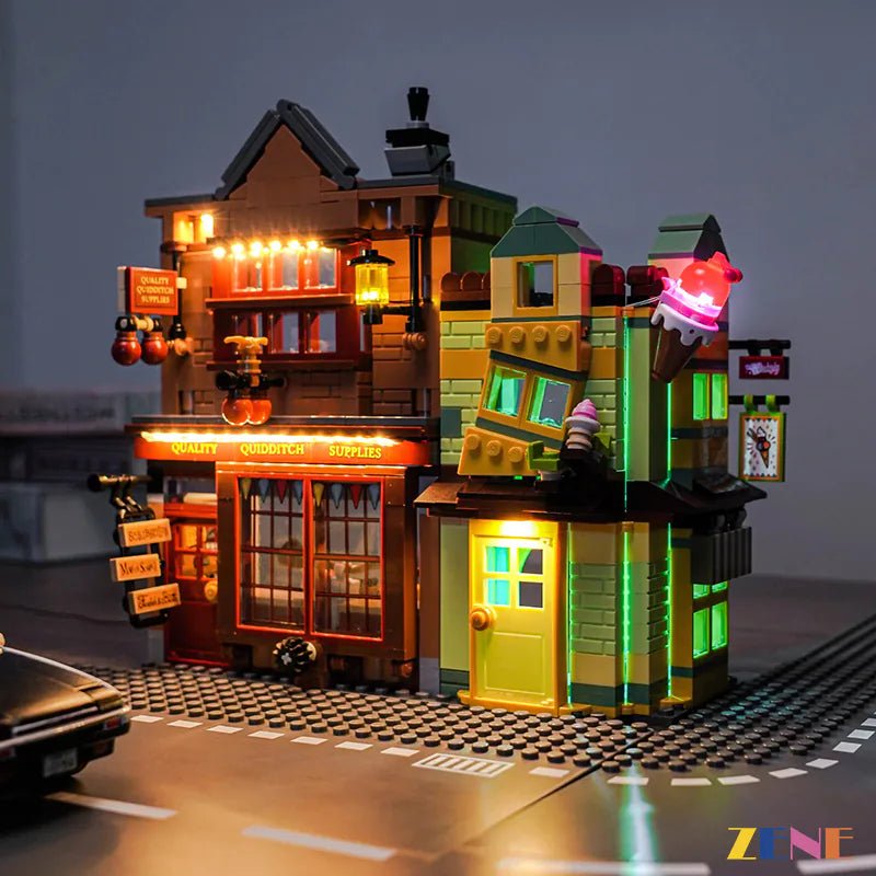 Light Kit for Quality Quidditch Supplies & Ice Cream Parlour 76452 - DelsBricks Toys & CollectiblesLed Light Kit for LEGO ZENE20DelsBricks Toys & CollectiblesZENE