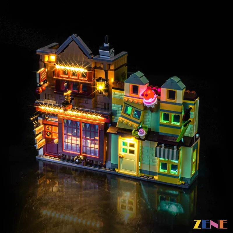 Light Kit for Quality Quidditch Supplies & Ice Cream Parlour 76452 - DelsBricks Toys & CollectiblesLed Light Kit for LEGO ZENE20DelsBricks Toys & CollectiblesZENE