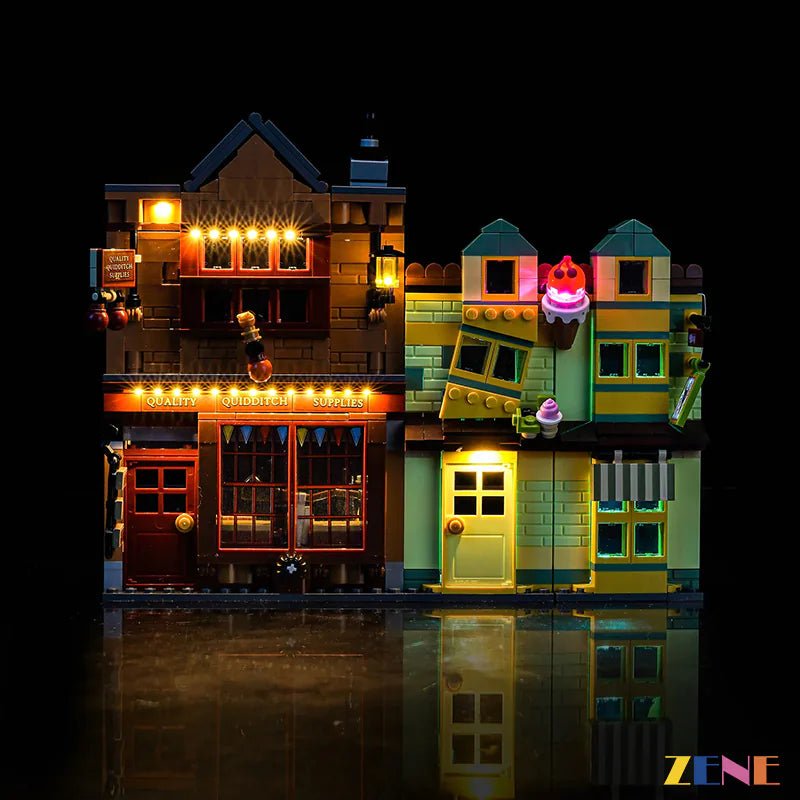 Light Kit for Quality Quidditch Supplies & Ice Cream Parlour 76452 - DelsBricks Toys & CollectiblesLed Light Kit for LEGO ZENE20DelsBricks Toys & CollectiblesZENE