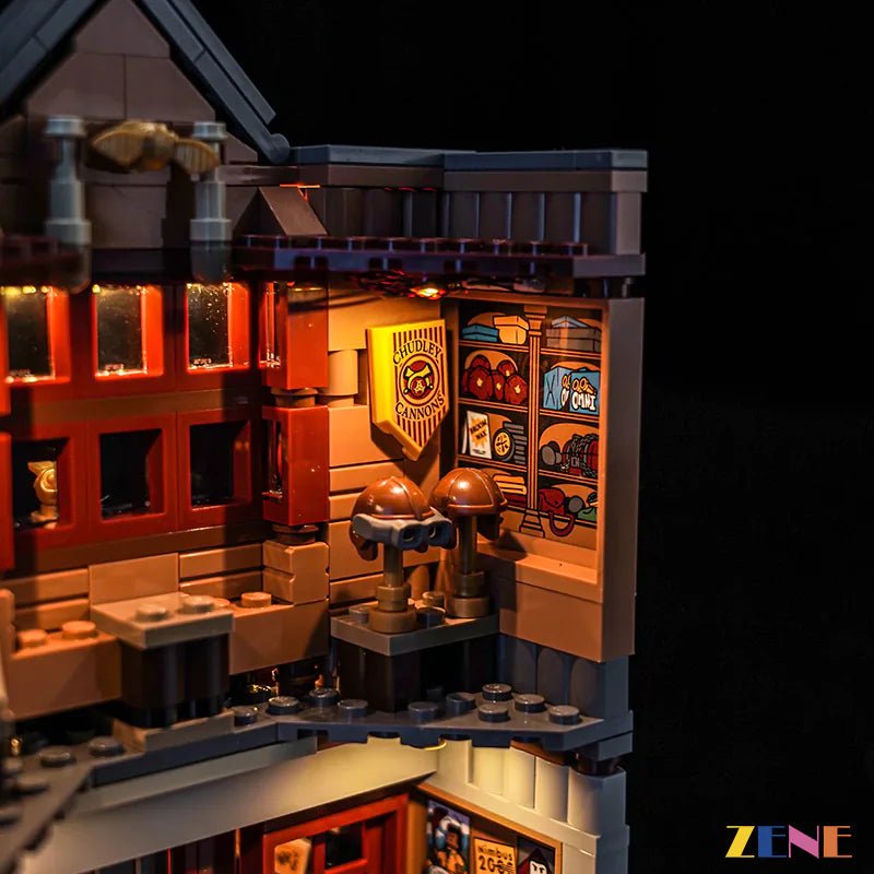 Light Kit for Quality Quidditch Supplies & Ice Cream Parlour 76452 - DelsBricks Toys & CollectiblesLed Light Kit for LEGO ZENE20DelsBricks Toys & CollectiblesZENE