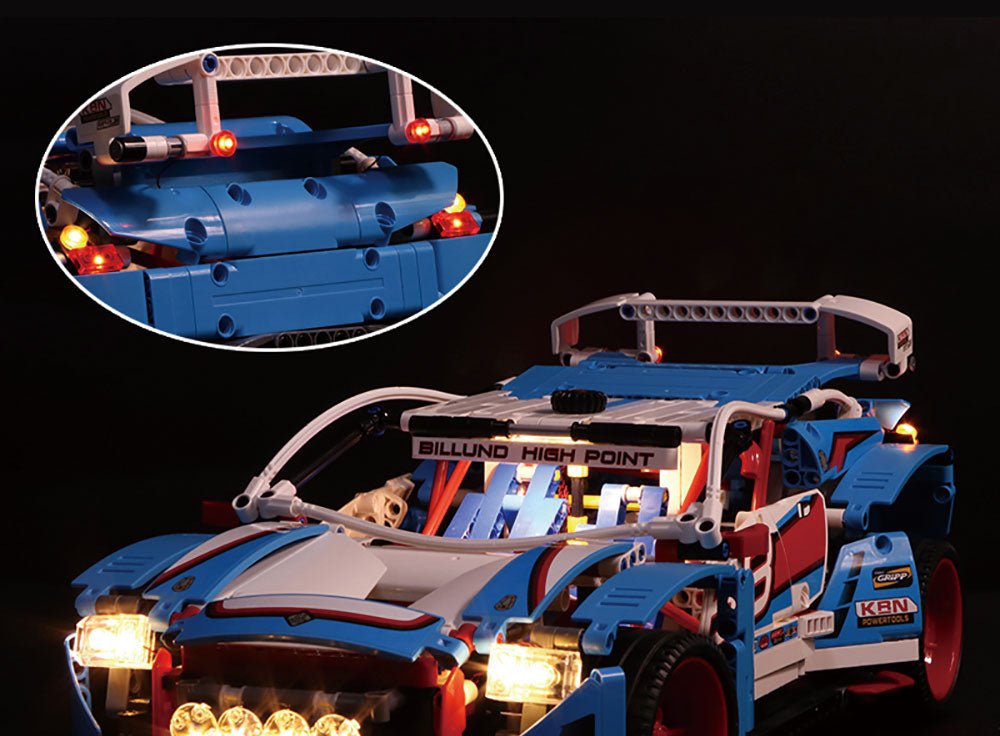 Light Kit for Rally Car 42077 - DelsBricks Toys & CollectiblesLed Light Kit for LegoDelsBricks Toys & CollectiblesZENE