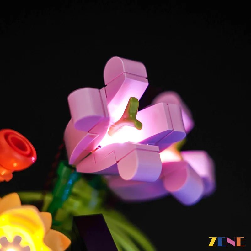 Light Kit for Record Player with Flowers 31172 - DelsBricks Toys & CollectiblesLed Light Kit for LEGO ZENE20DelsBricks Toys & CollectiblesZENE