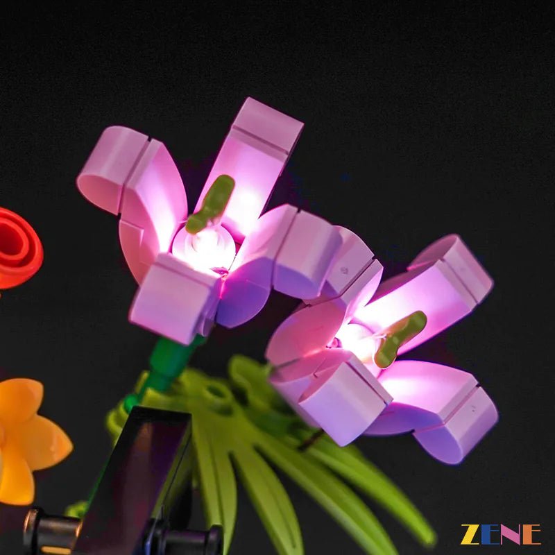 Light Kit for Record Player with Flowers 31172 - DelsBricks Toys & CollectiblesLed Light Kit for LEGO ZENE20DelsBricks Toys & CollectiblesZENE