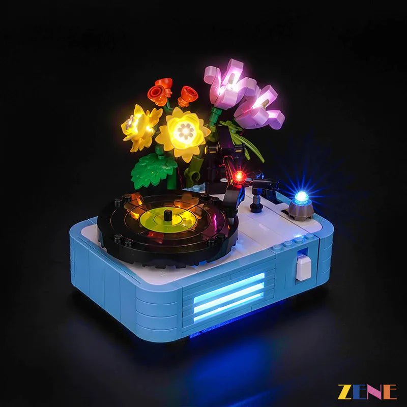 Light Kit for Record Player with Flowers 31172 - DelsBricks Toys & CollectiblesLed Light Kit for LEGO ZENE20DelsBricks Toys & CollectiblesZENE