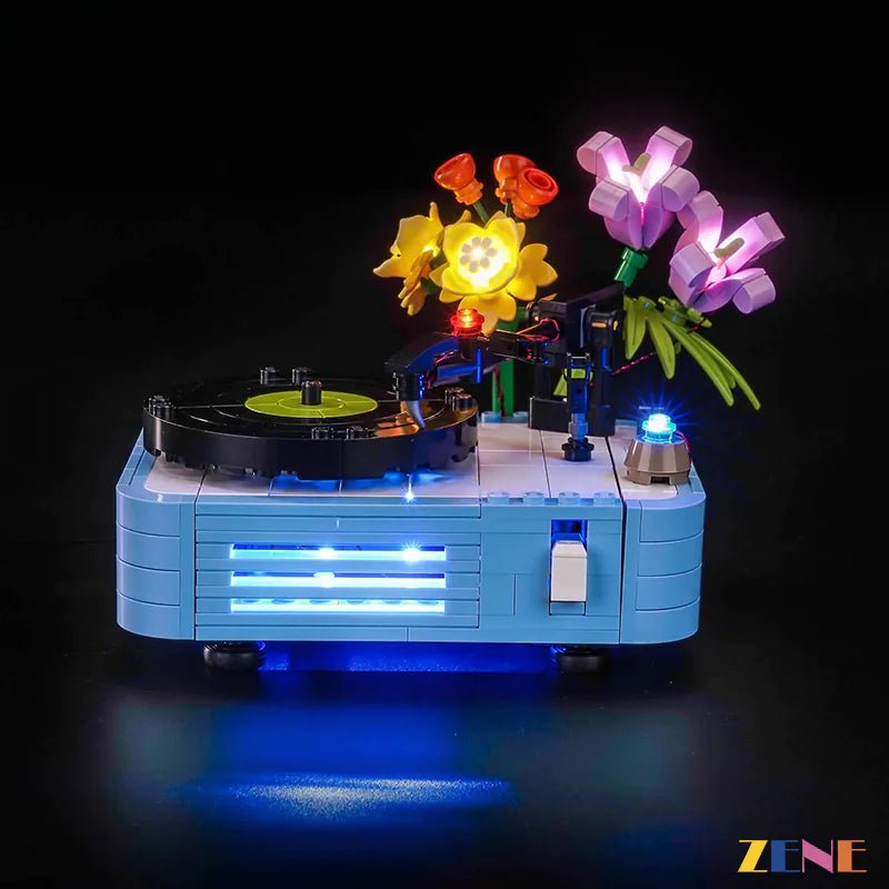 Light Kit for Record Player with Flowers 31172 - DelsBricks Toys & CollectiblesLed Light Kit for LEGO ZENE20DelsBricks Toys & CollectiblesZENE