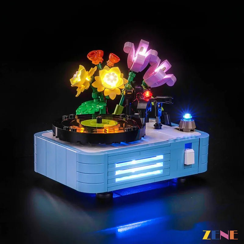 Light Kit for Record Player with Flowers 31172 - DelsBricks Toys & CollectiblesLed Light Kit for LEGO ZENE20DelsBricks Toys & CollectiblesZENE