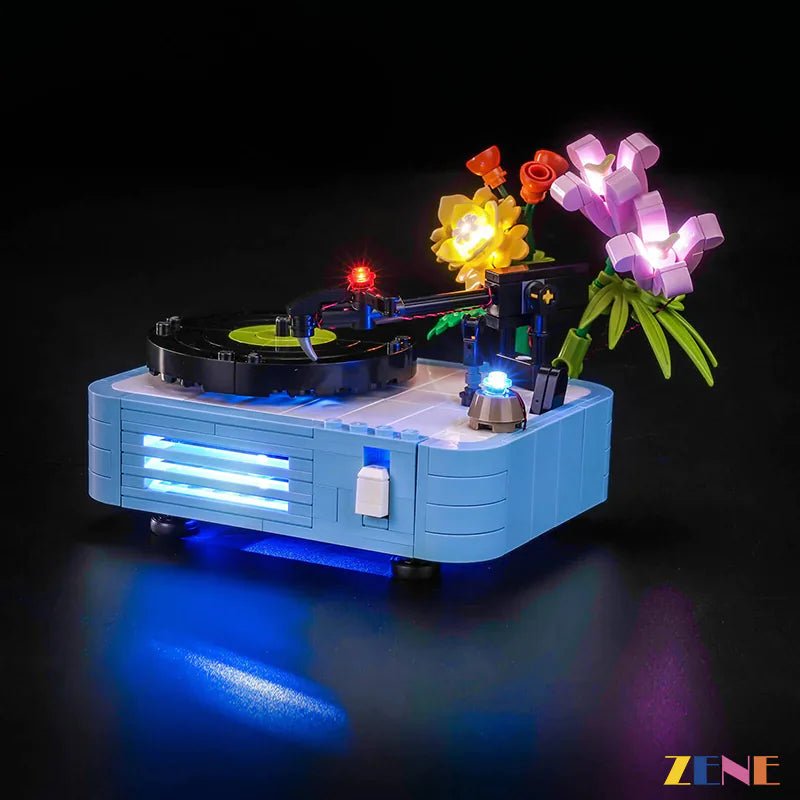 Light Kit for Record Player with Flowers 31172 - DelsBricks Toys & CollectiblesLed Light Kit for LEGO ZENE20DelsBricks Toys & CollectiblesZENE