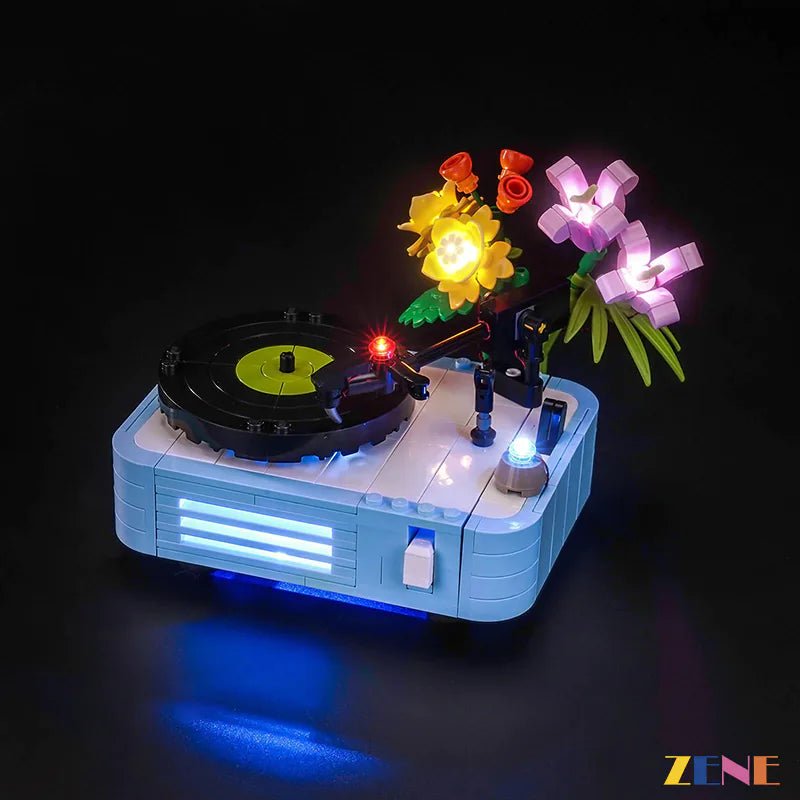 Light Kit for Record Player with Flowers 31172 - DelsBricks Toys & CollectiblesLed Light Kit for LEGO ZENE20DelsBricks Toys & CollectiblesZENE