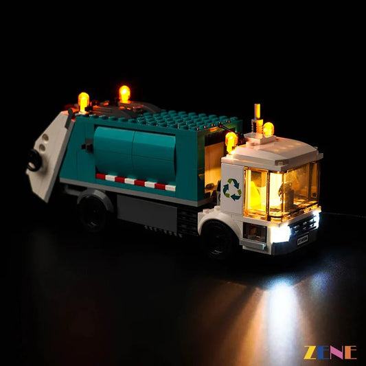 Light Kit for Recycling Truck 60386 - DelsBricks Toys & CollectiblesLed Light Kit for LegoDelsBricks Toys & CollectiblesZENE